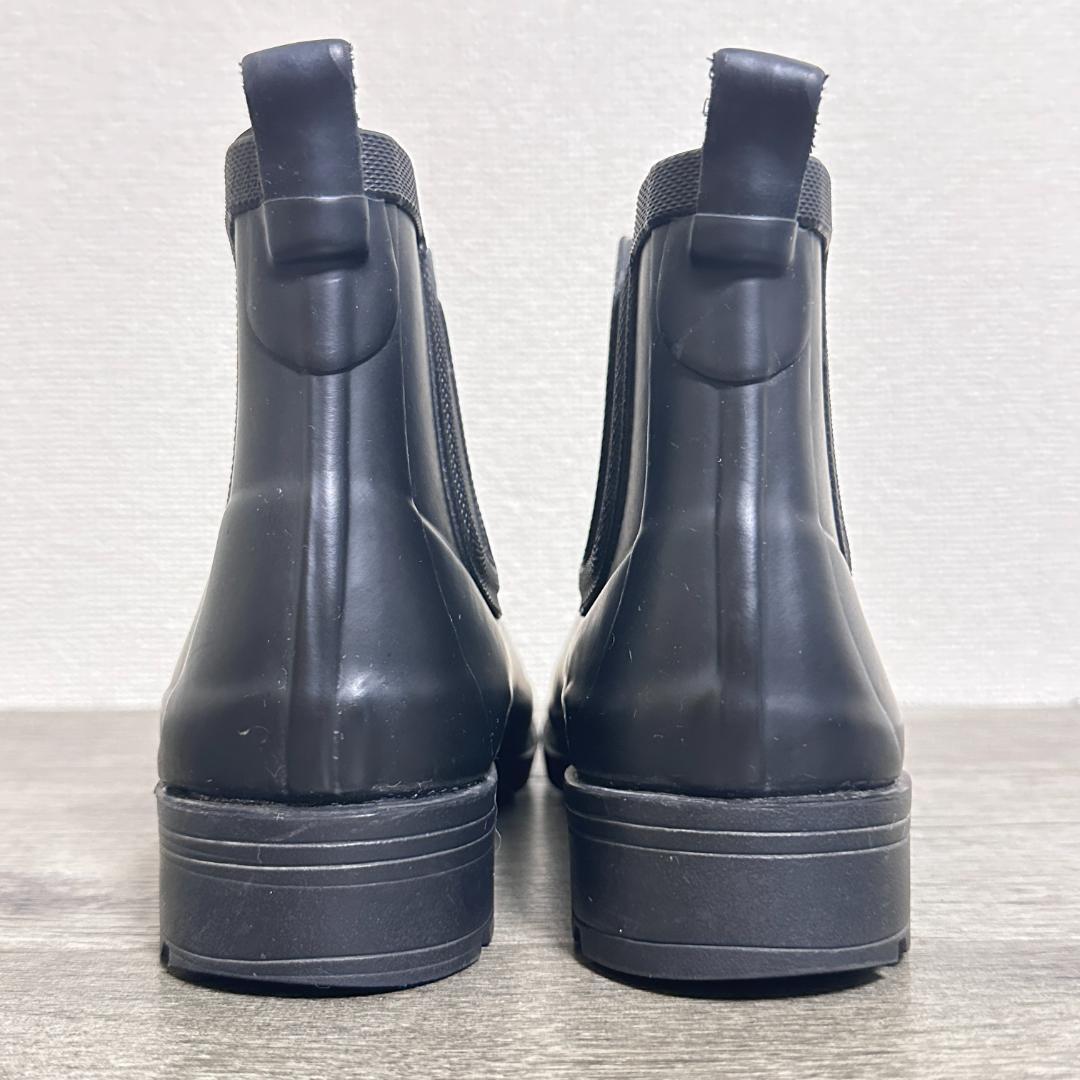 AIGLE CARVILLE 2 サイドゴアレインブーツ 37 23.5cm 黒