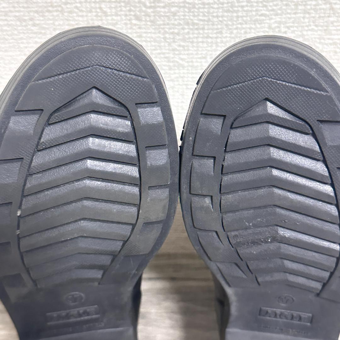 AIGLE CARVILLE 2 サイドゴアレインブーツ 37 23.5cm 黒