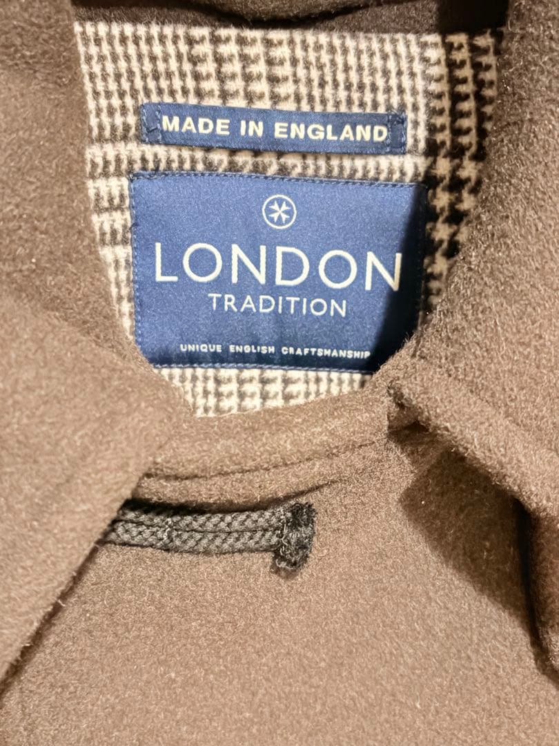 イギリス製 LONDON TRADITION ダッフルコート ロング Aライン