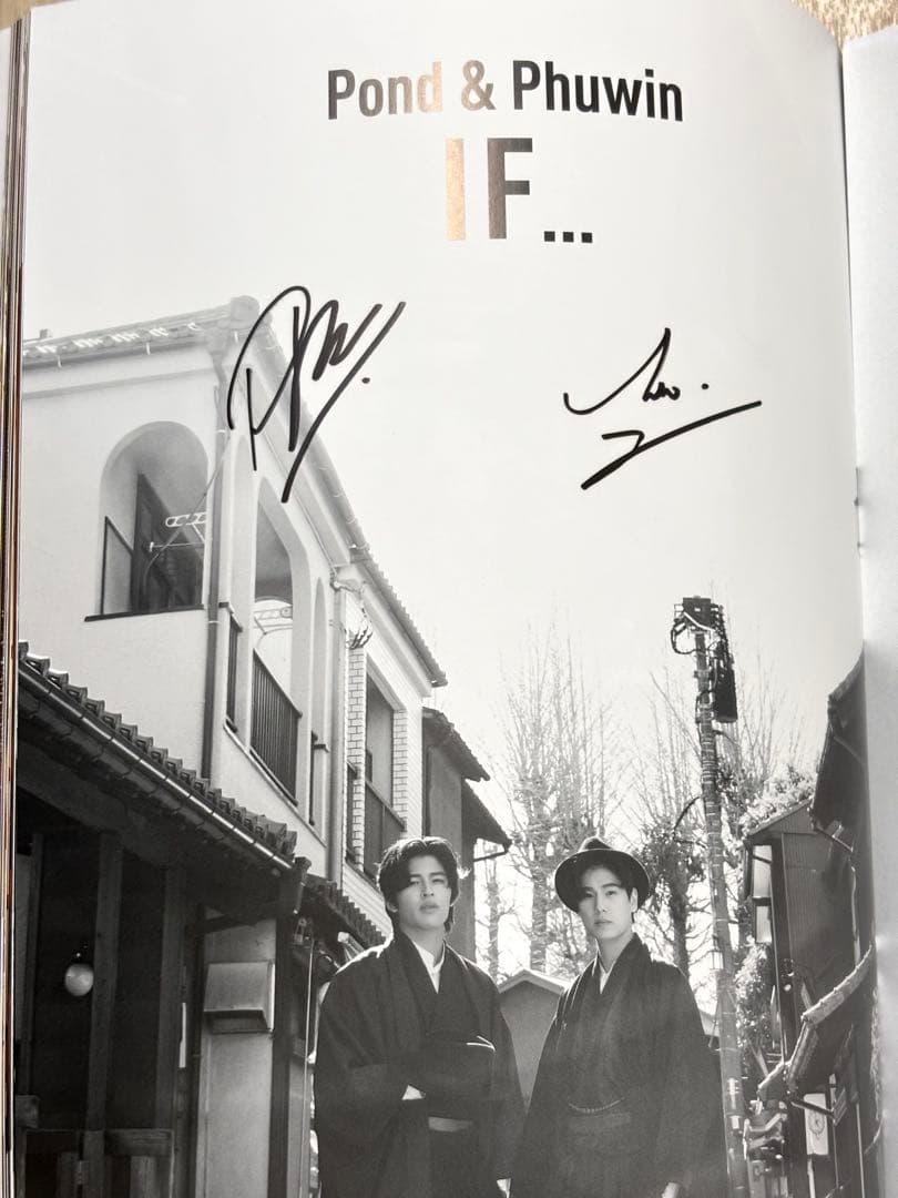 PondPhuwin PhotoBook 3冊セット（直筆サインあり）