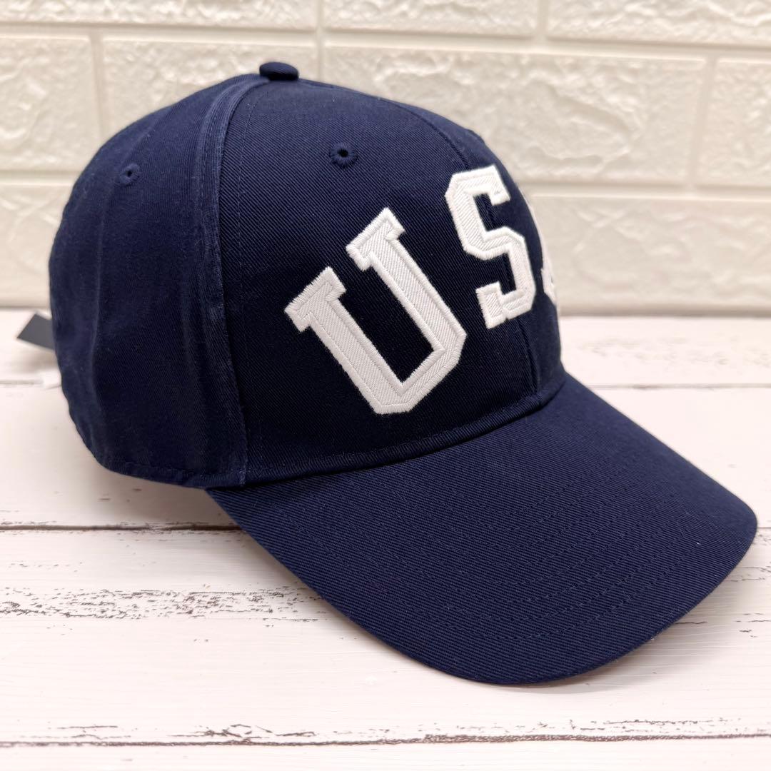 新品・未使用　ポロラルフローレン×ロンハーマン キャップ　USA　ネイビー　L