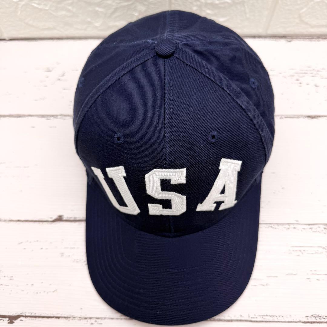 新品・未使用　ポロラルフローレン×ロンハーマン キャップ　USA　ネイビー　L