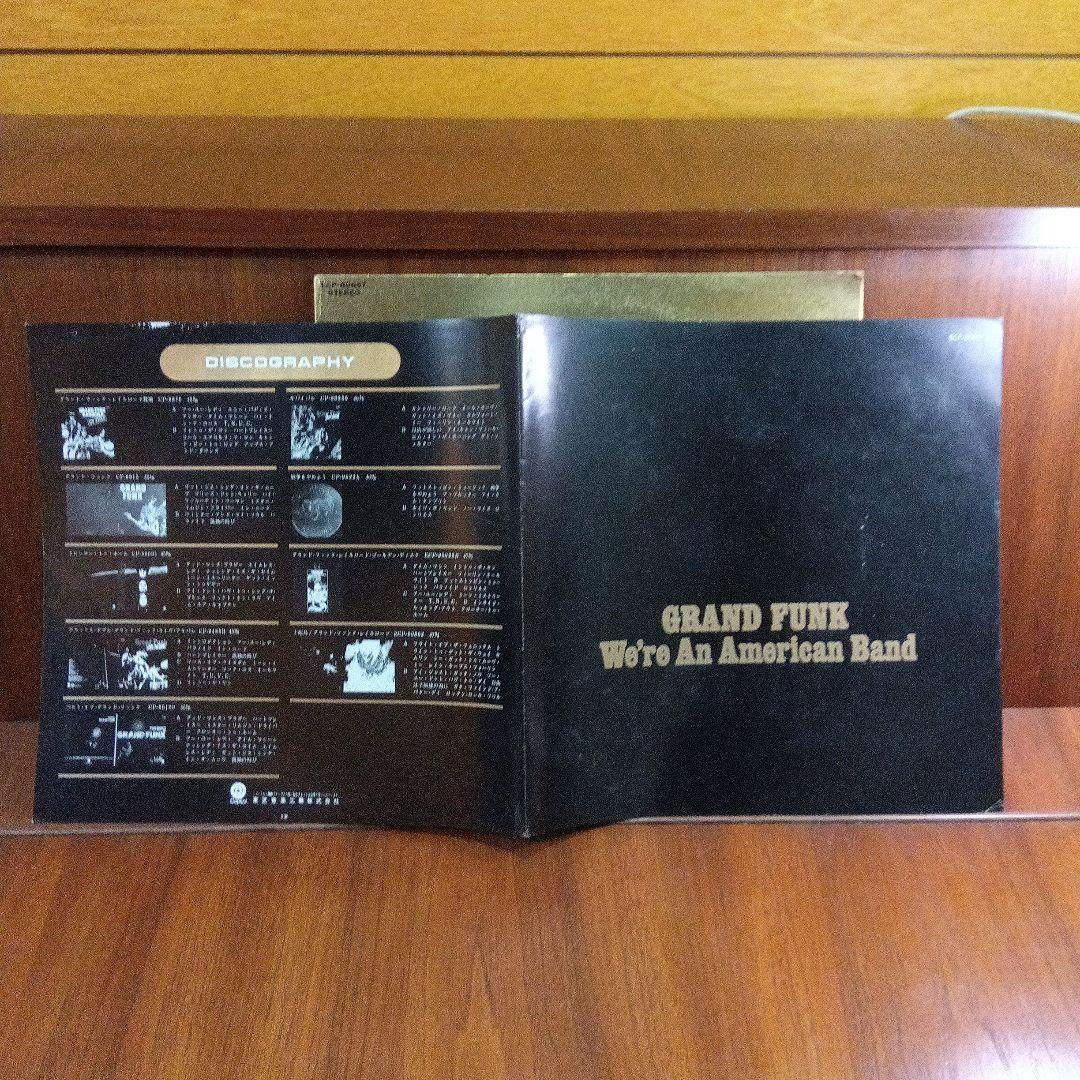 LP 初回オリジナル グランド　ファンクWe're An ・・・　ス