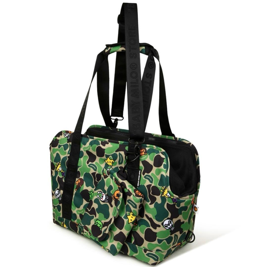 新品　A BATHING APE BABY MILO ABCカモ ペットキャリー
