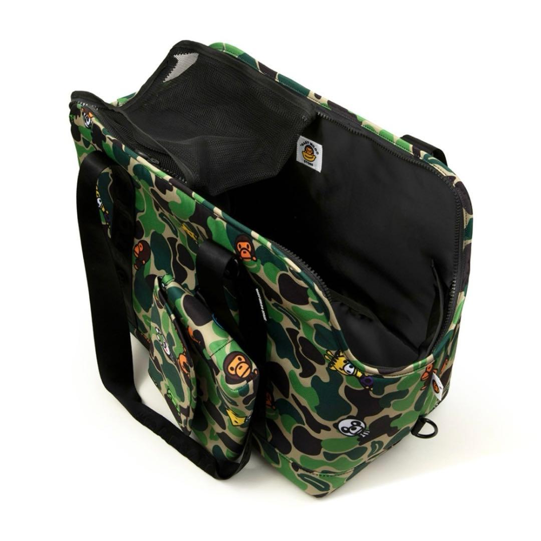 新品　A BATHING APE BABY MILO ABCカモ ペットキャリー