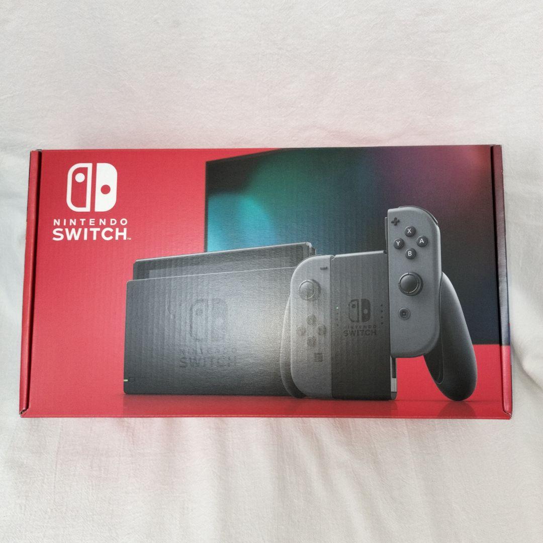 美品 任天堂 Switch スイッチ本体 グレー ニンテンドースイッチ
