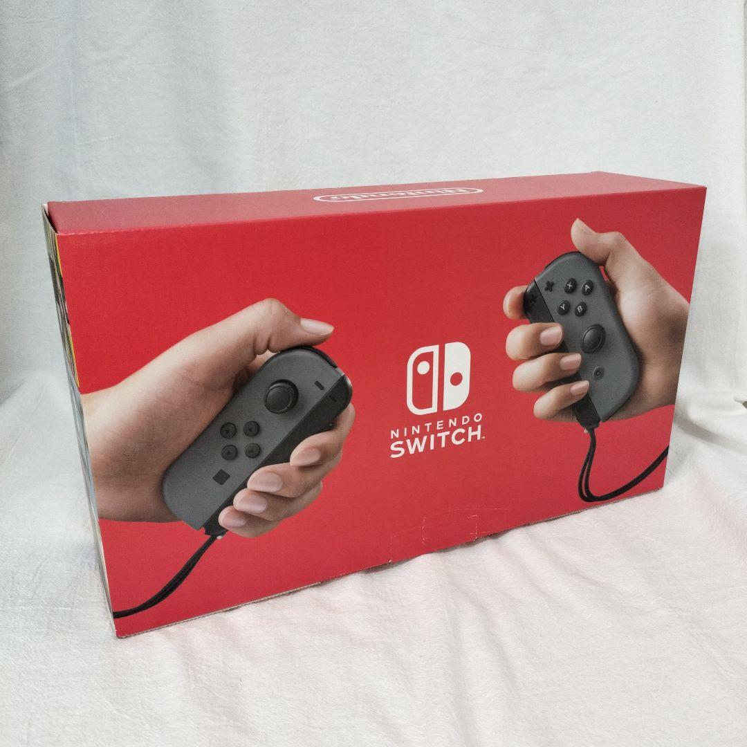 美品 任天堂 Switch スイッチ本体 グレー ニンテンドースイッチ