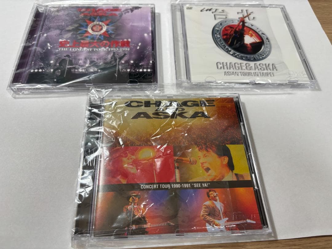 ミュージック CHAGE and ASKA LIVE DVD BOX 3