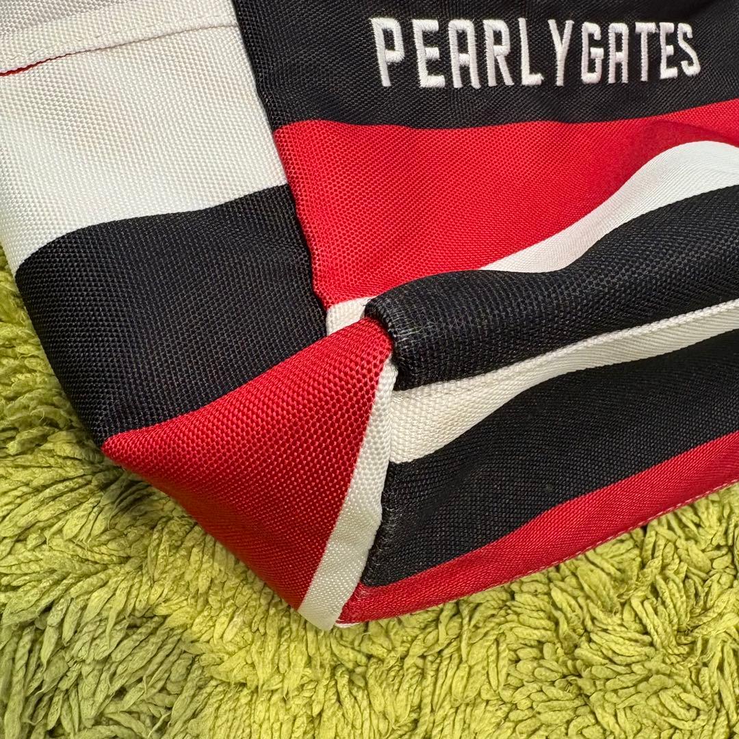 パーリーゲイツ PEARLYGATES カートバッグ 手提げバッグ トリコロール