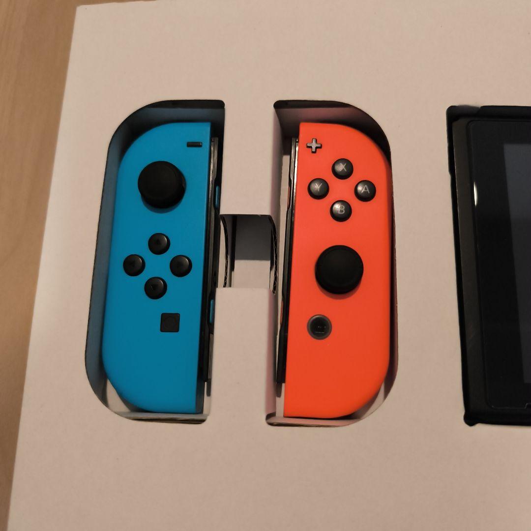 Nintendo Switch 本体 新品ガラスフィルム貼付済