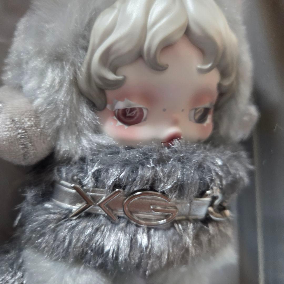 新品未開封 SKULL PANDAスカルパンダ XGコラボ ぬいぐるみペンダント