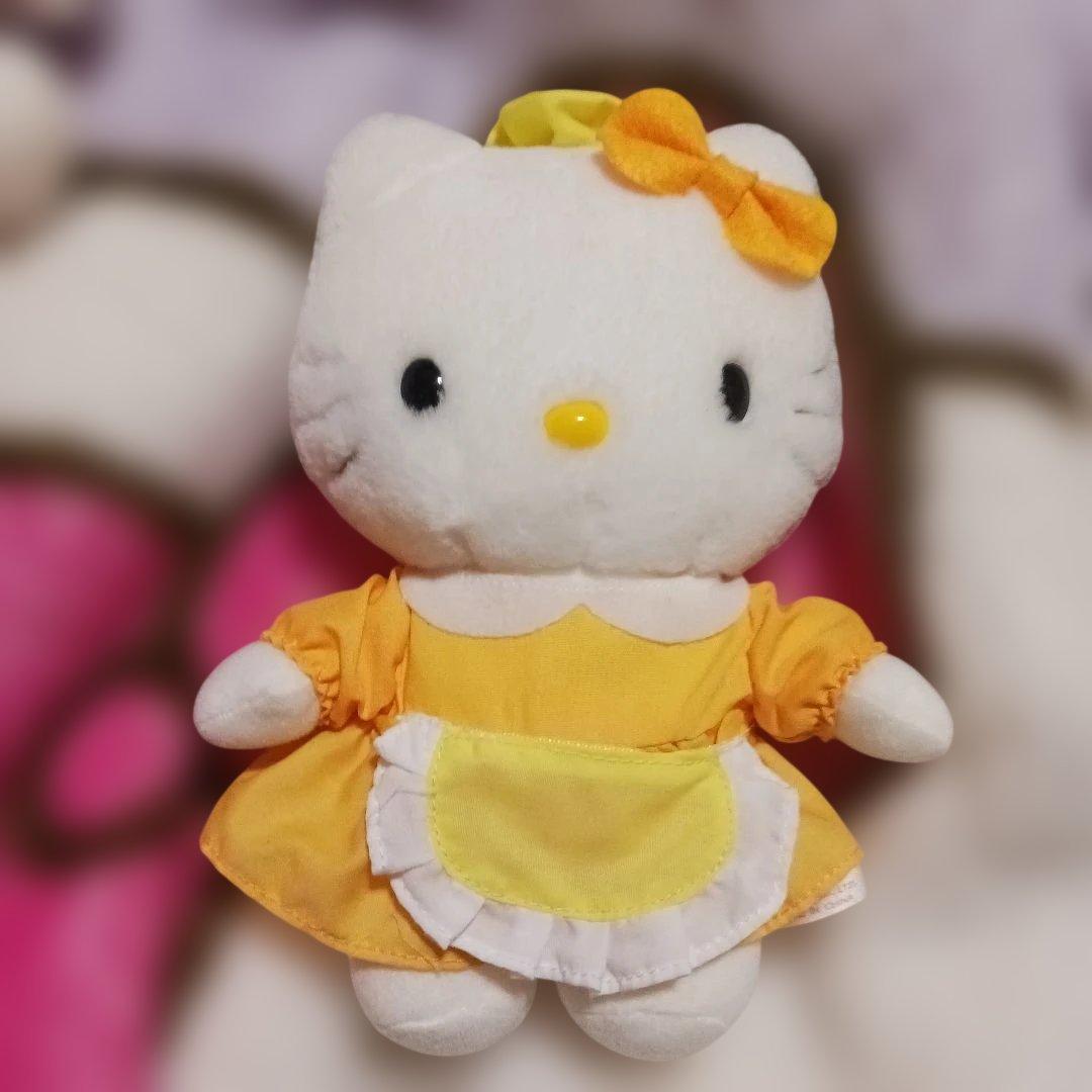 レア‼レトロ‼キティ ぬいぐるみメイド 5色セット