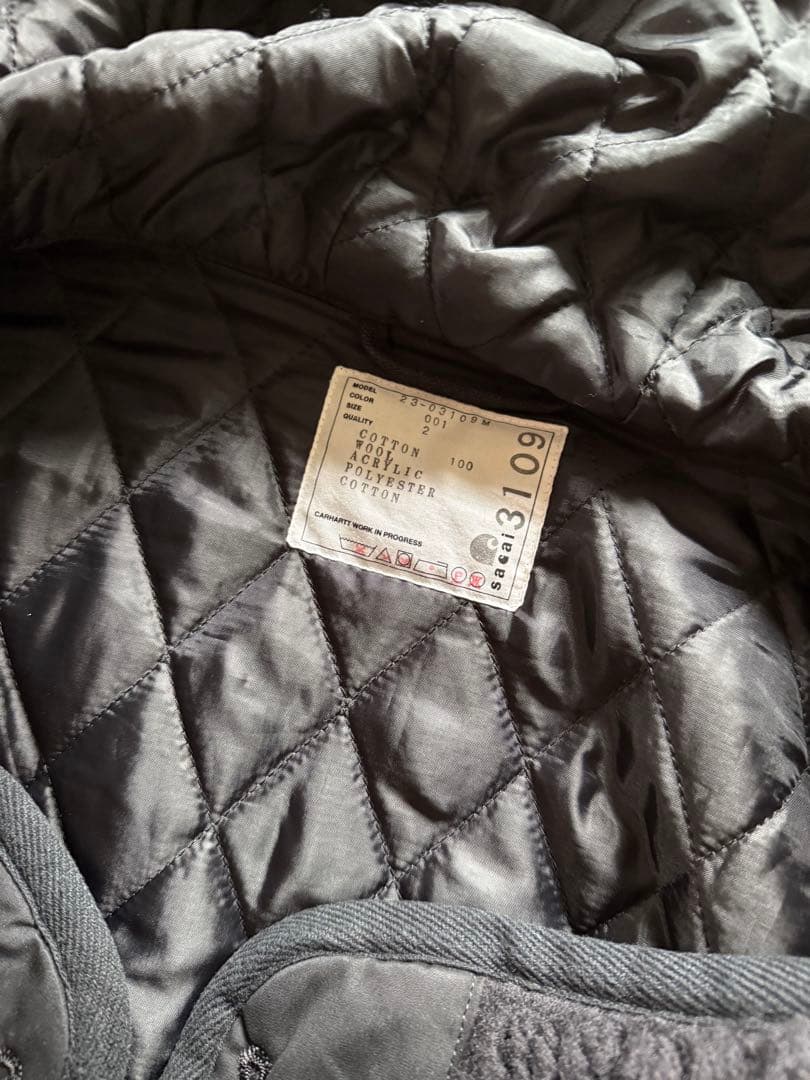 ジャケット・アウター sacai x Carhartt Canvas Parka Siberian