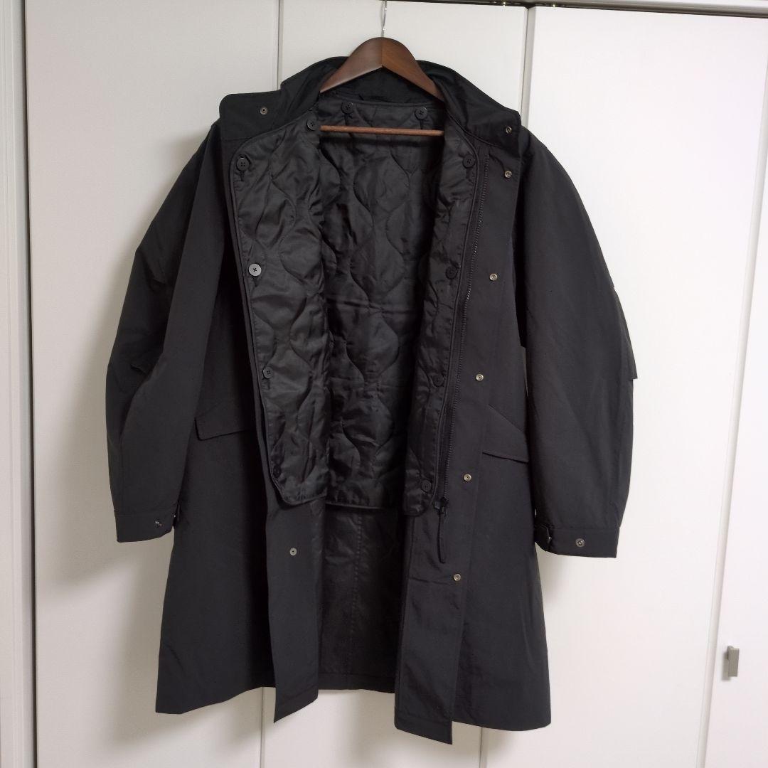 ユニクロ　ウィンドプルーフ2WAYコート　M　311-475680
