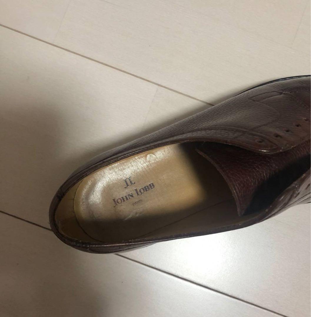 JOHN LOBB HARDINGTON Uチップ レザー シューズ