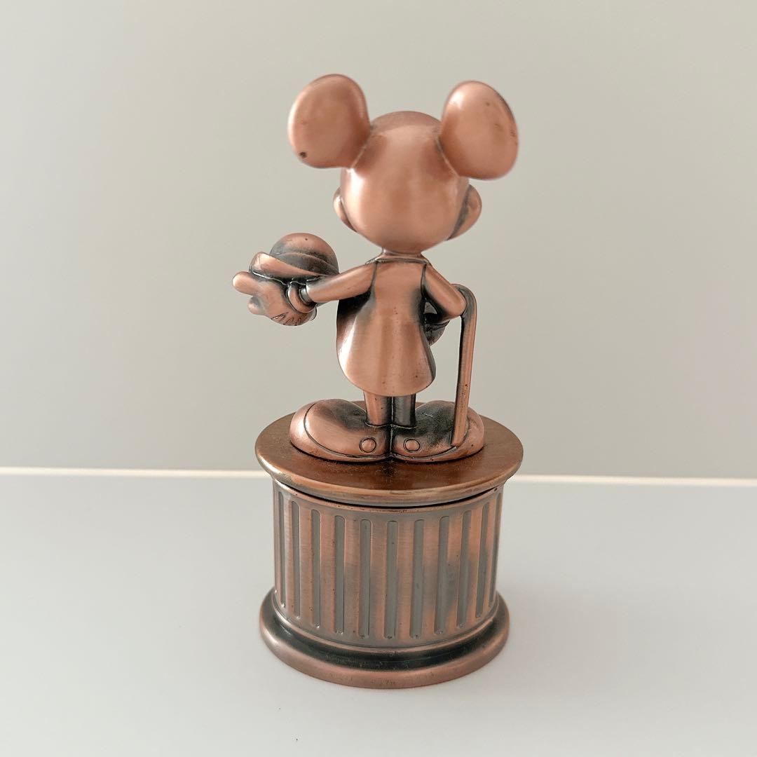 希少　東京ディズニーランドホテル　スイート限定　ミッキー ブロンズ像 小物入れ