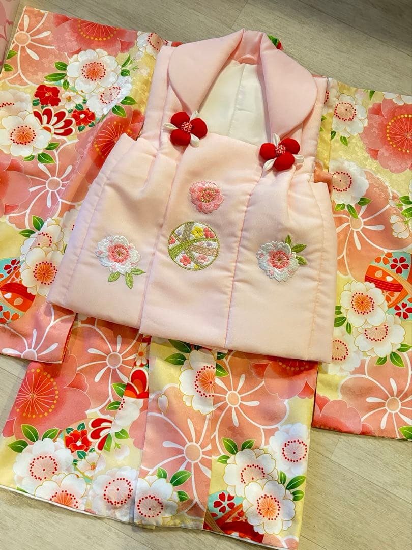 【桃さん専用】京都　花ひめ　七五三　セット　3歳　女の子　6点セット