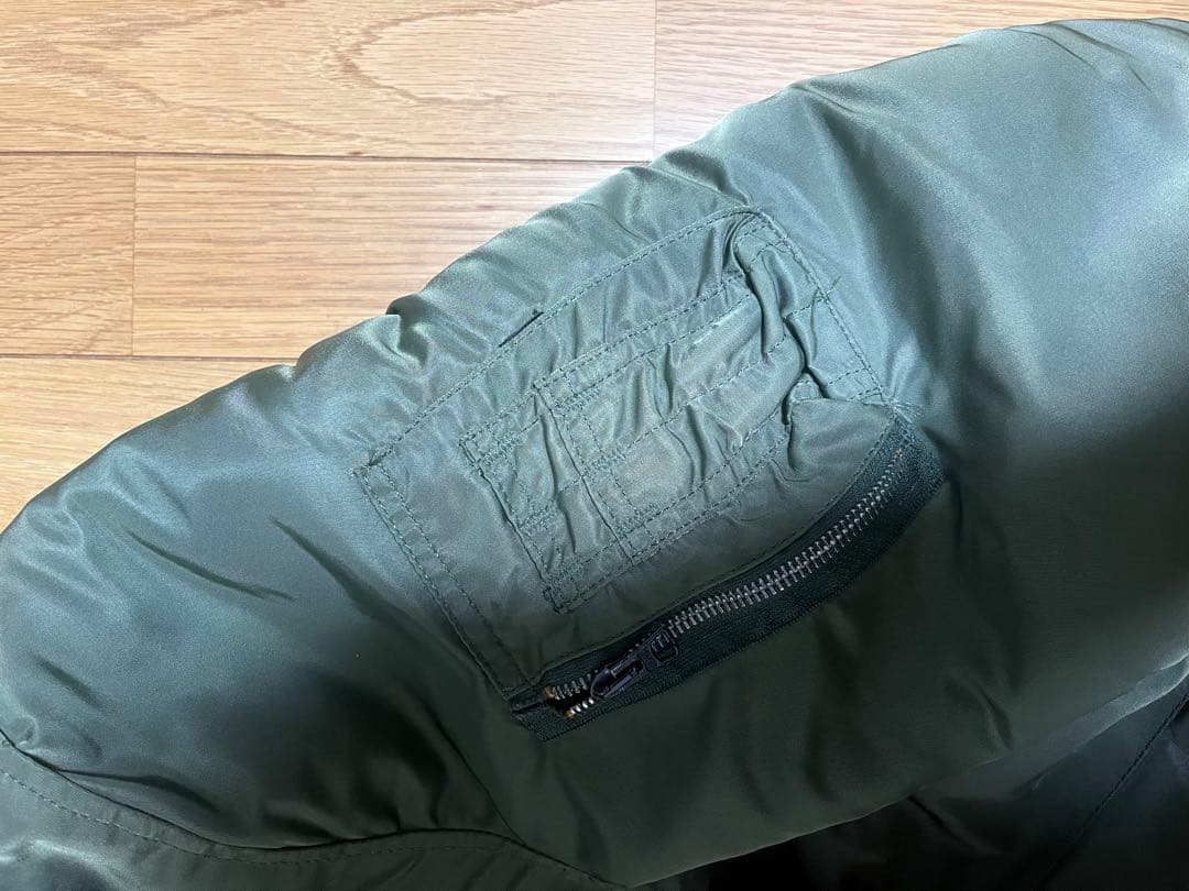 ALPHA INDUSTRIES MA-1 USA製 90s オリーブ XL