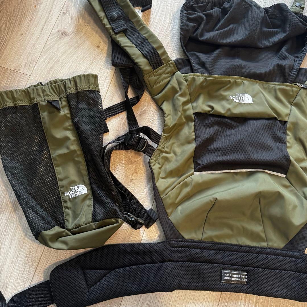 【極美品】THE NORTH FACE 抱っこ紐 ポーチ付 説明書付き