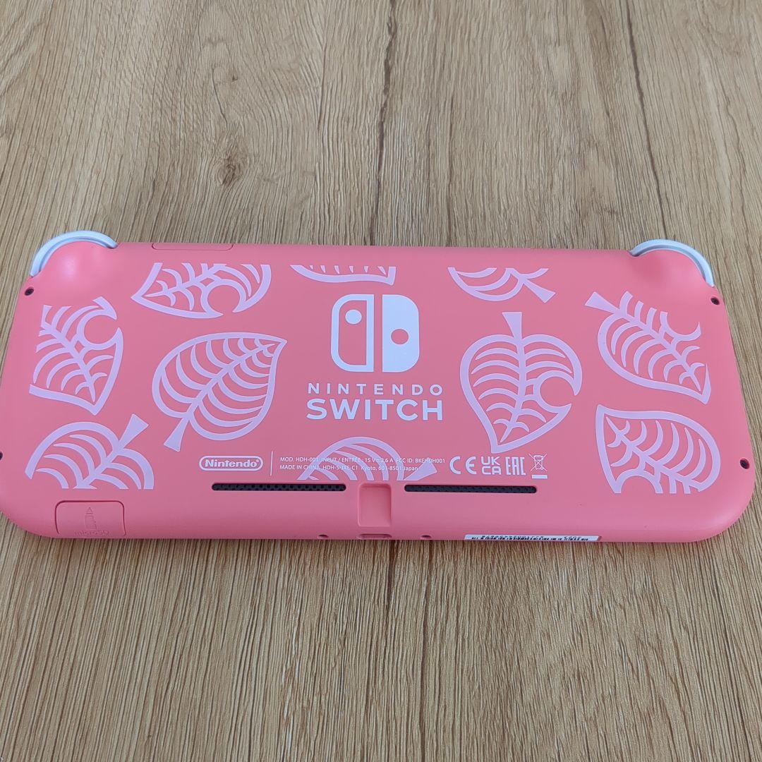 m　Nintendo Switch Lite ピンク　あつまれどうぶつの森