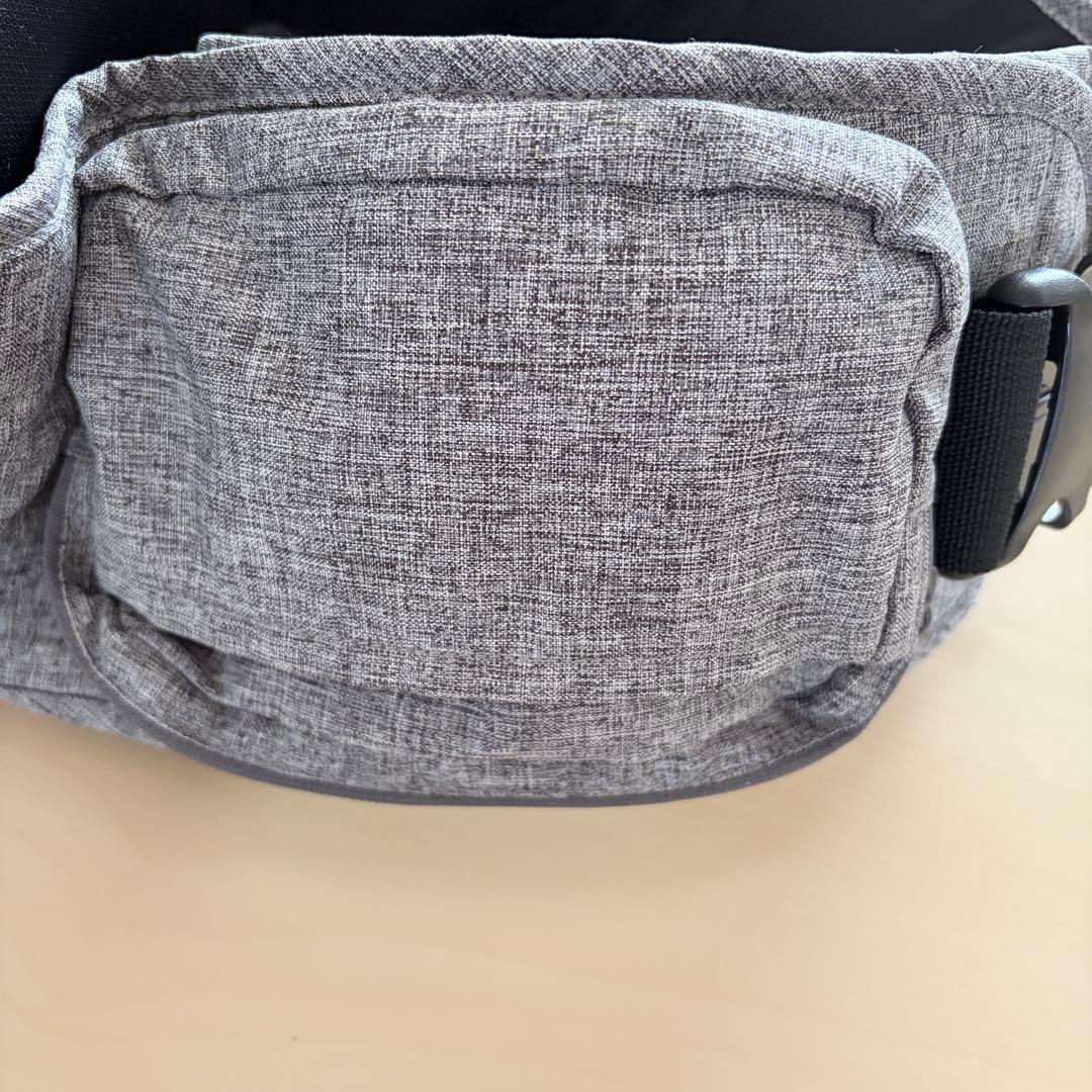 napnap 台座がたためるヒップシート Tran メランジグレー ＋おまけ