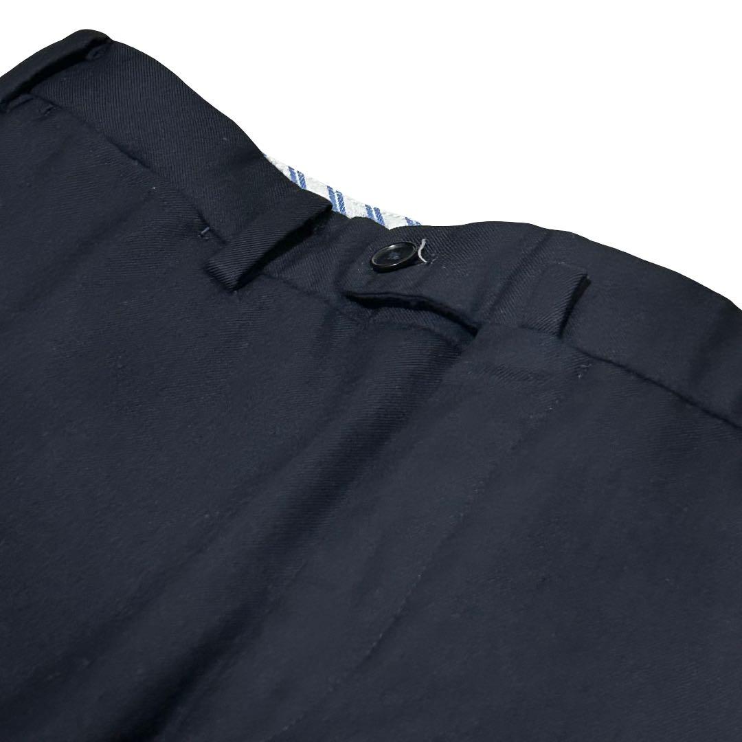 【美品】HILTON ヒルトン　ネイビー ビジネススーツ メンズ サイズA6
