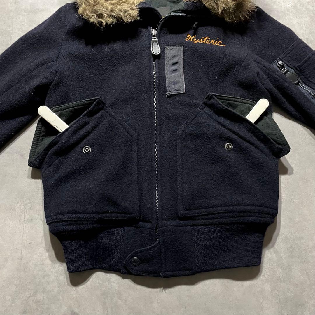 archive “HYSTERIC GLAMOUR” wool N-2B y2k
