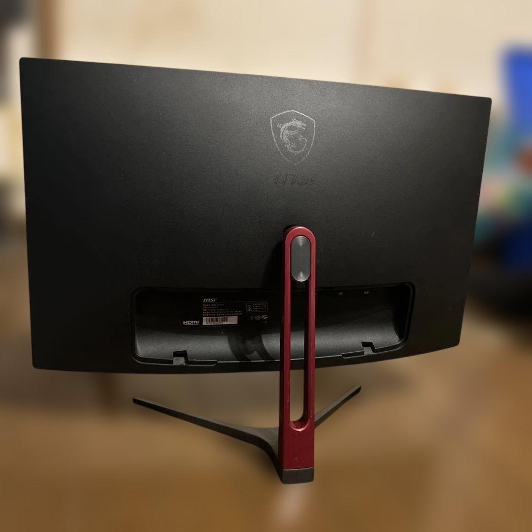 【訳あり】MSI Optix G24C ゲーミングモニター144Hz 湾曲