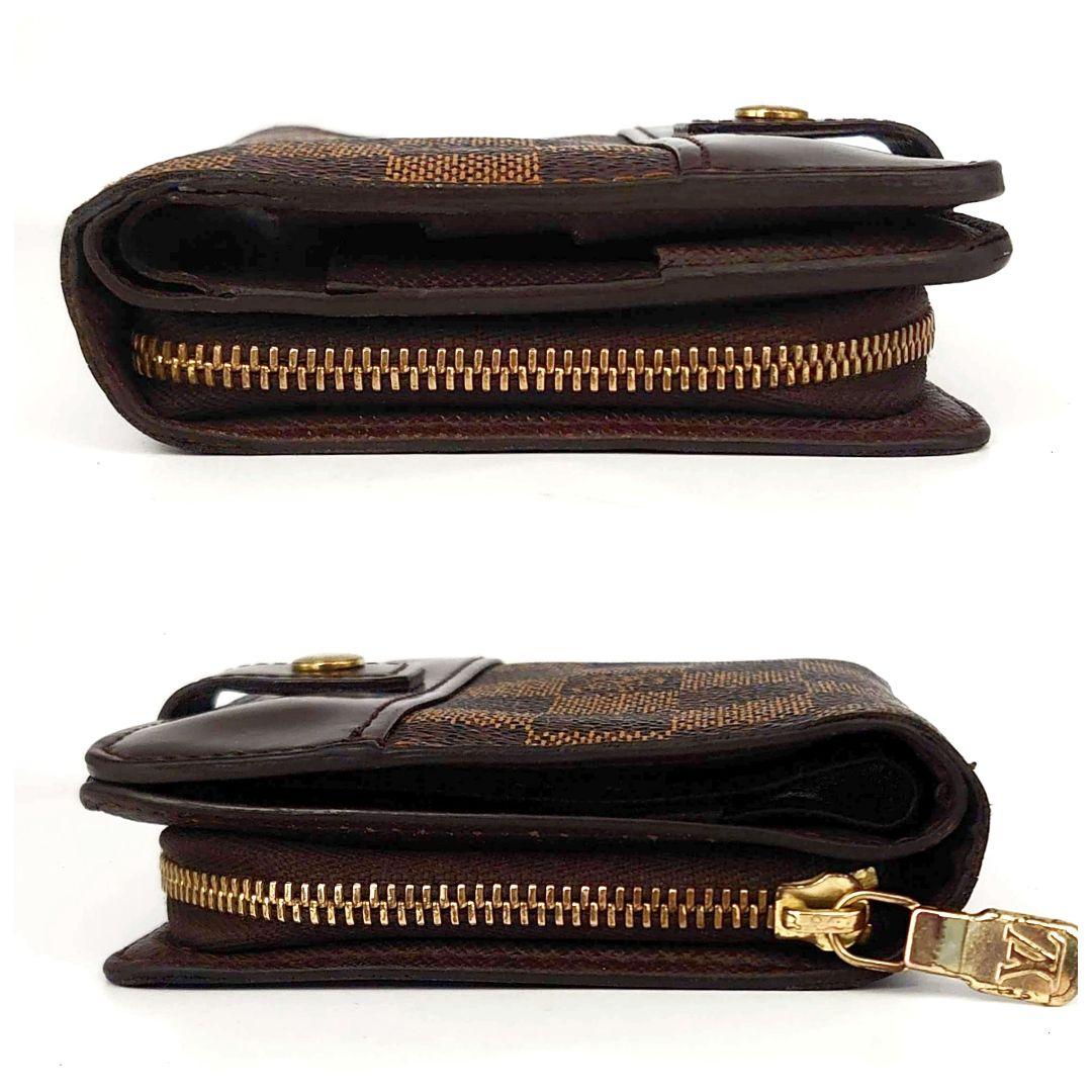 LOUIS VUITTON ルイヴィトン コンパクトジップ ダミエ　二つ折り財布