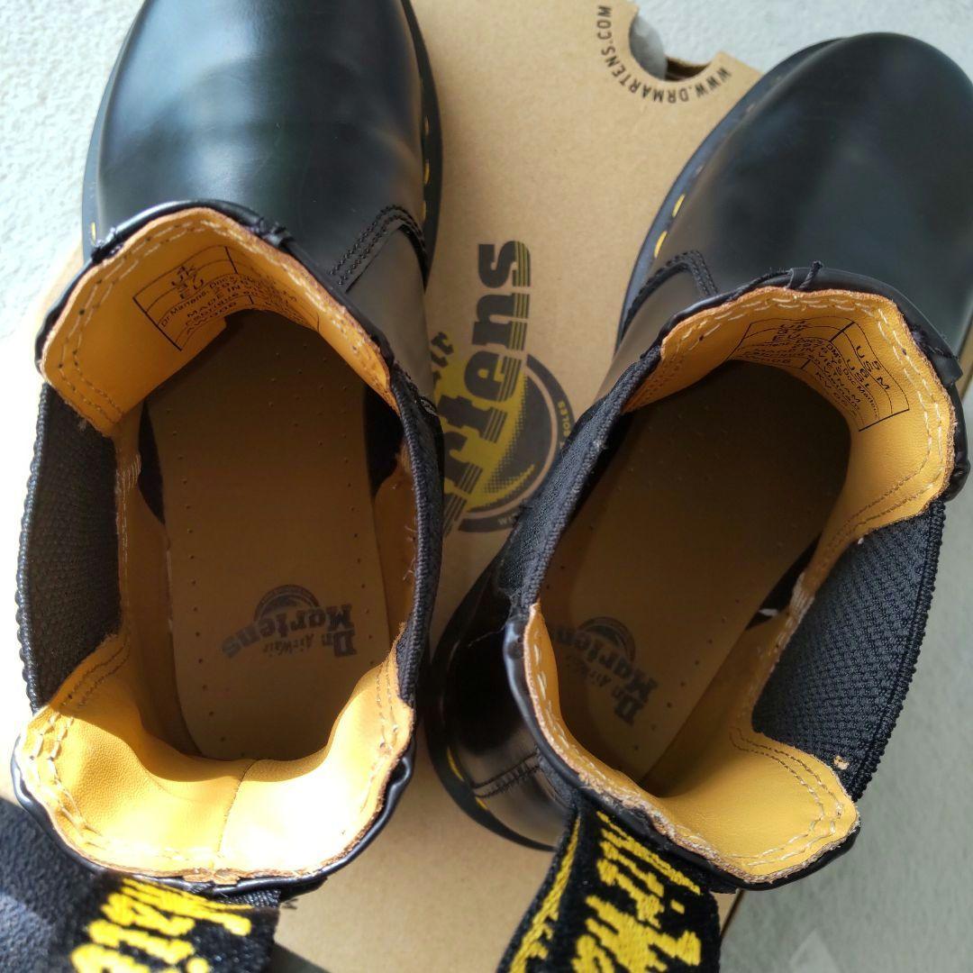 【美品】Dr. Martens ❀ イエローステッチ/サイドゴアブーツ