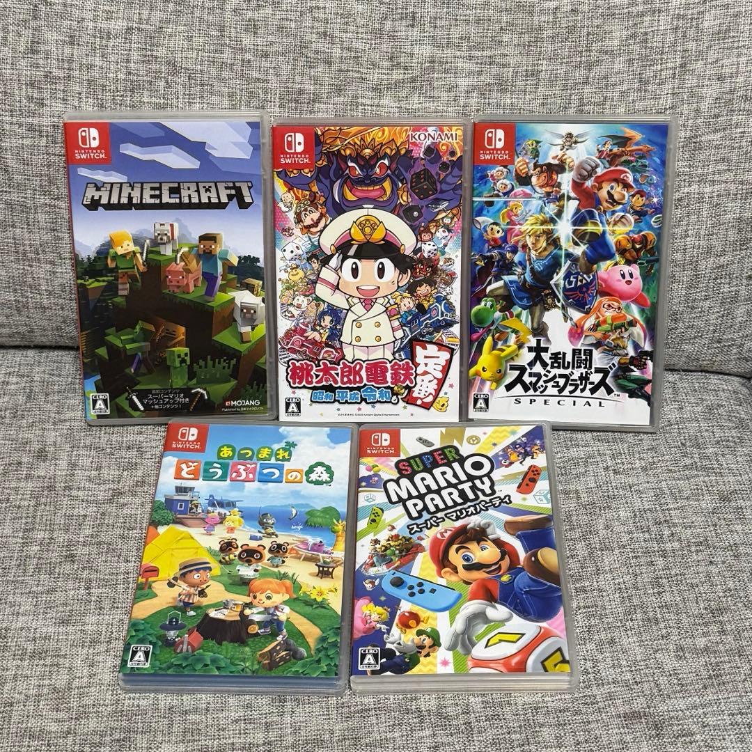Nintendo Switch 本体ゲームソフト5本