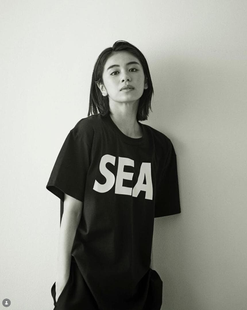 人気WIND AND SEA/SEA S/S T-SHIRT BIGロゴTシャツ