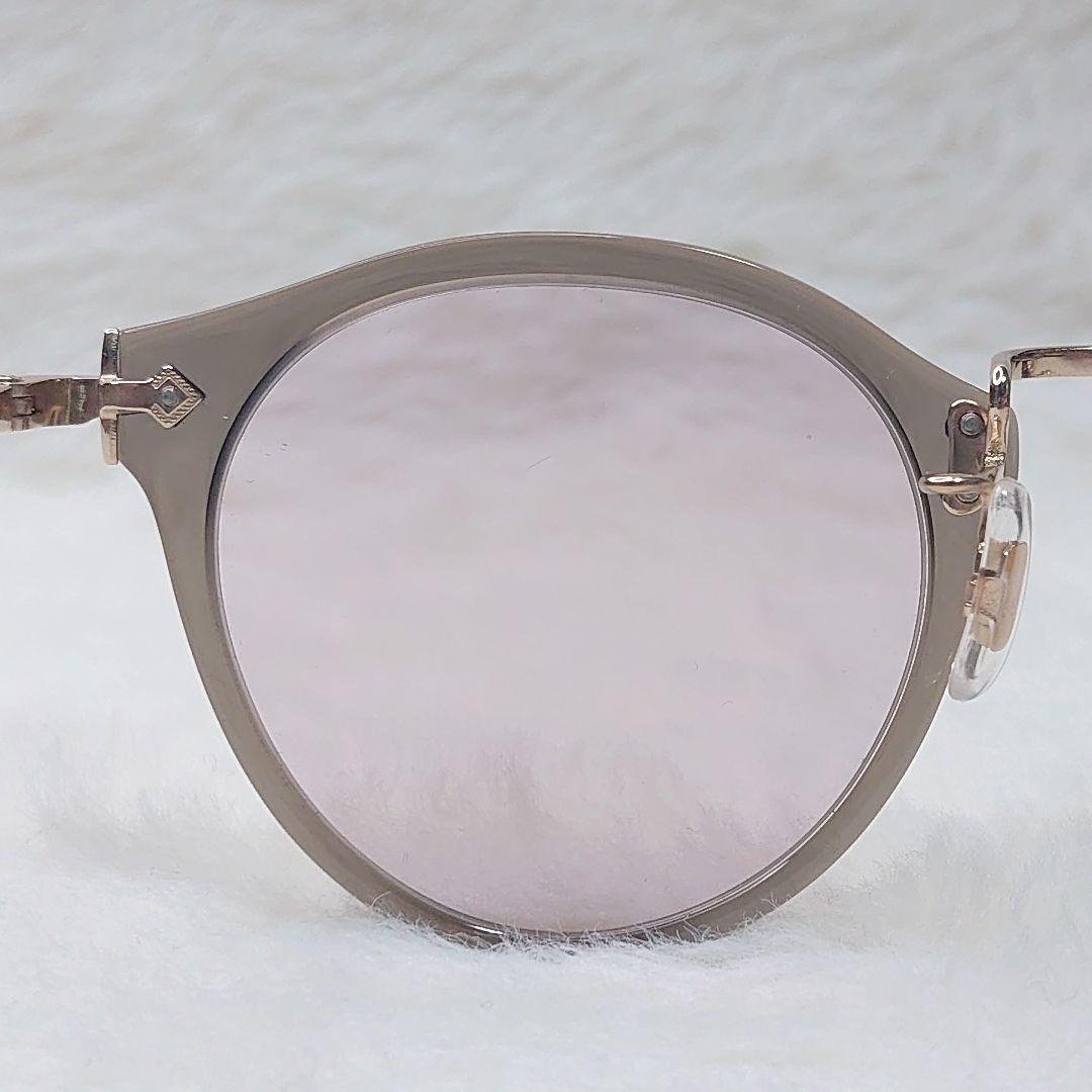 ✨極美品✨EYEVAN アイヴァン E-0505-(45) SMK/G グレー