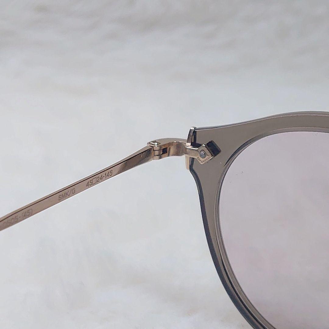 ✨極美品✨EYEVAN アイヴァン E-0505-(45) SMK/G グレー