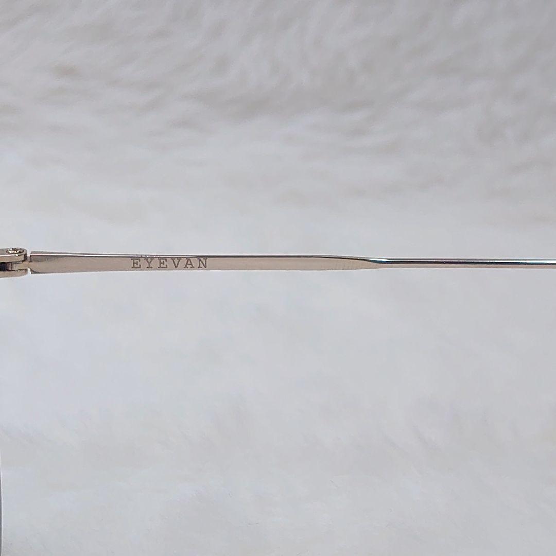 ✨極美品✨EYEVAN アイヴァン E-0505-(45) SMK/G グレー