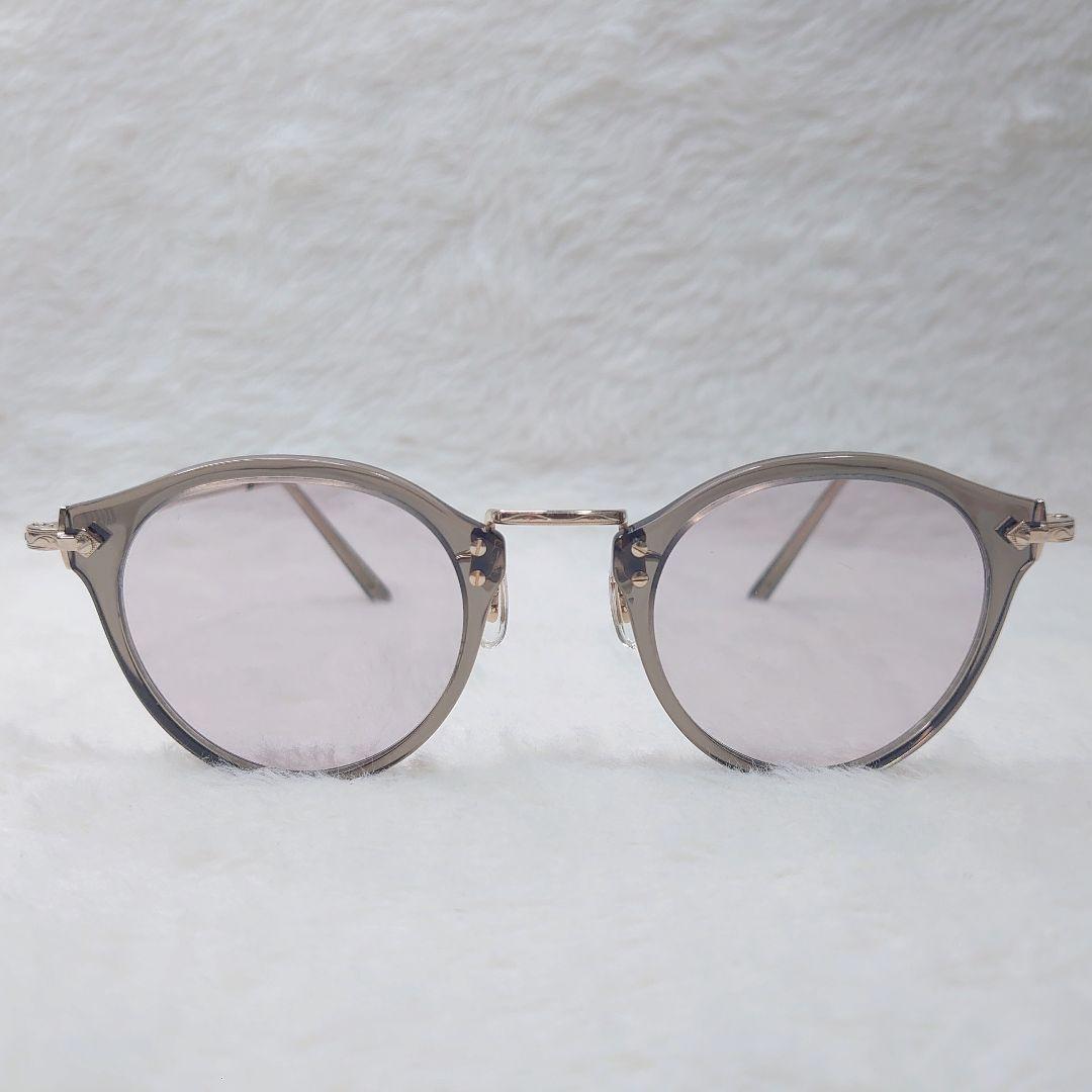 ✨極美品✨EYEVAN アイヴァン E-0505-(45) SMK/G グレー