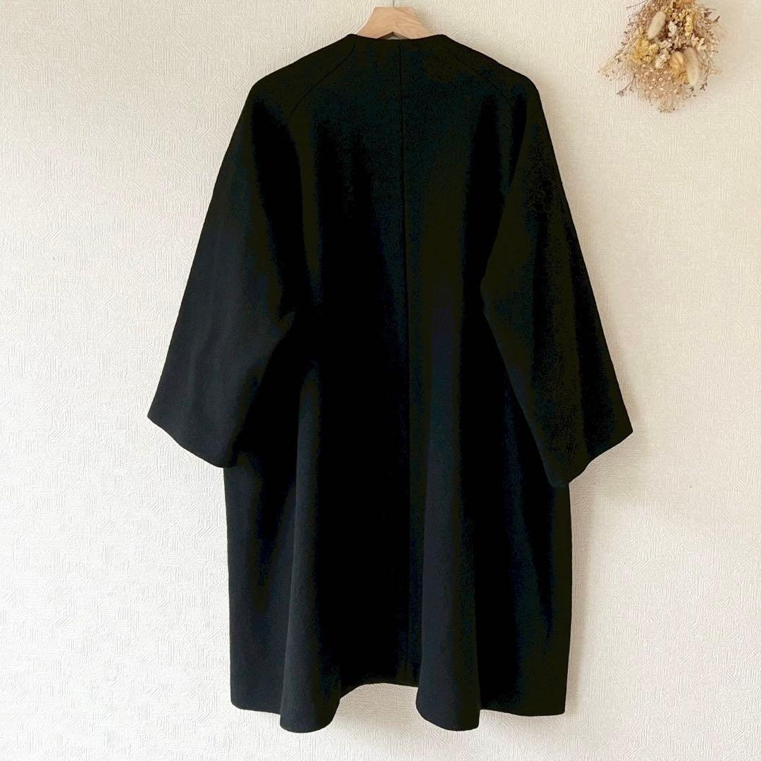 定価12万 JURGEN LEHL 2023 梨地圧縮ウールコクーンコート
