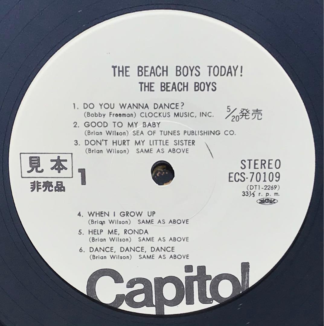 ビーチボーイズ/ザ・ビーチ・ボーイズ・トゥディ　見本盤！　稀少！