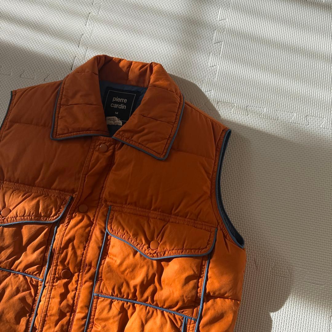 トップス 1970's~ Pierre Cardin nylon down vest M