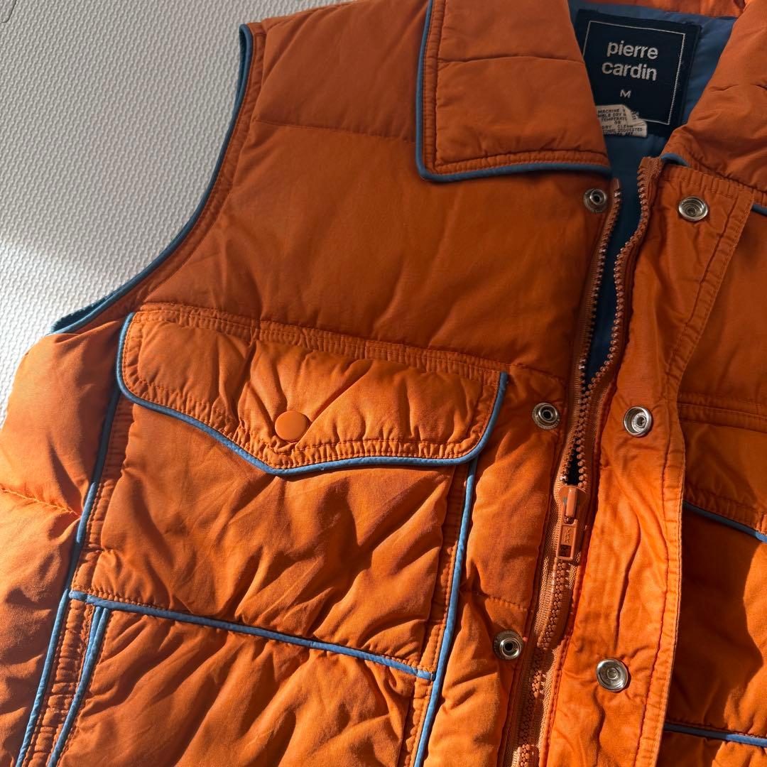 トップス 1970's~ Pierre Cardin nylon down vest M