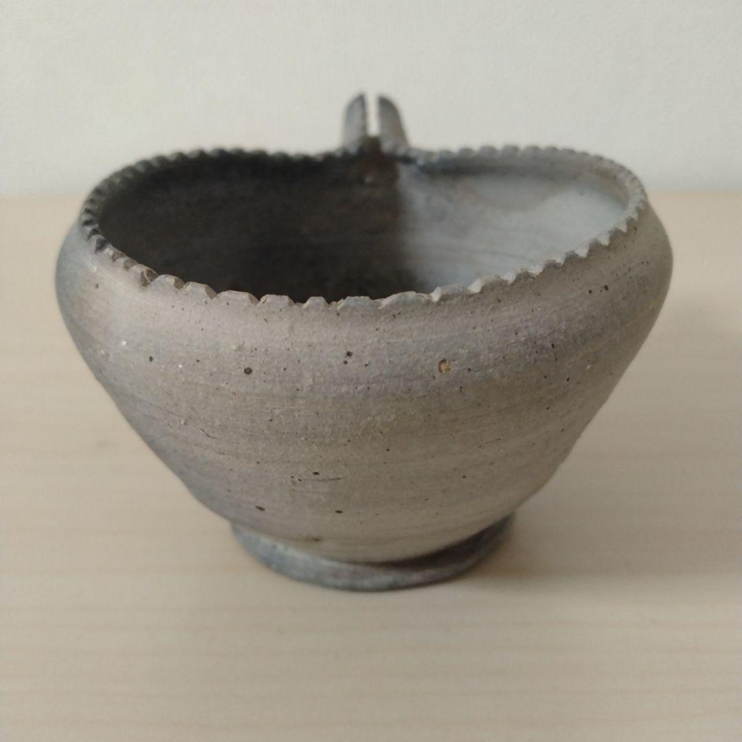 松葉勇輝　焼締片口　未使用　箱無