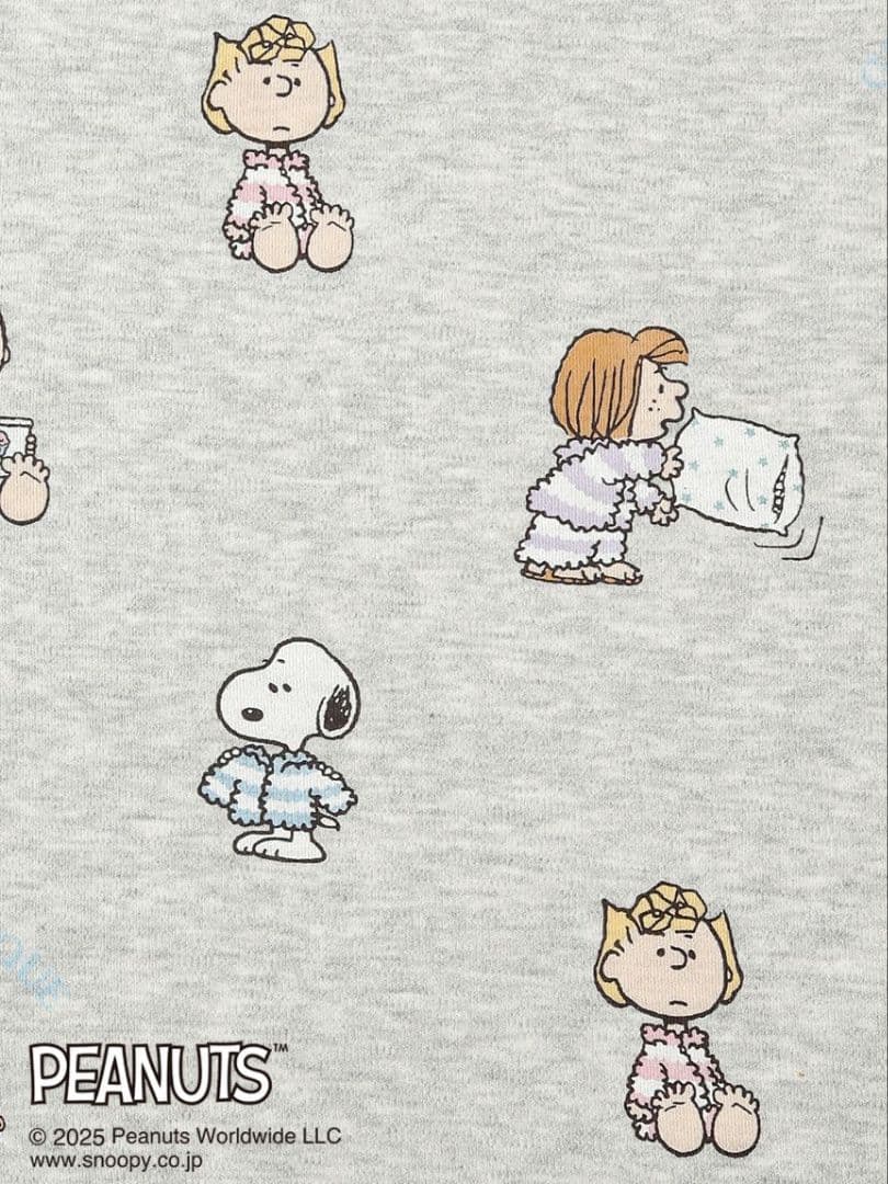 gelato pique【PEANUTS】オリジナルアート 総柄ロングパンツ
