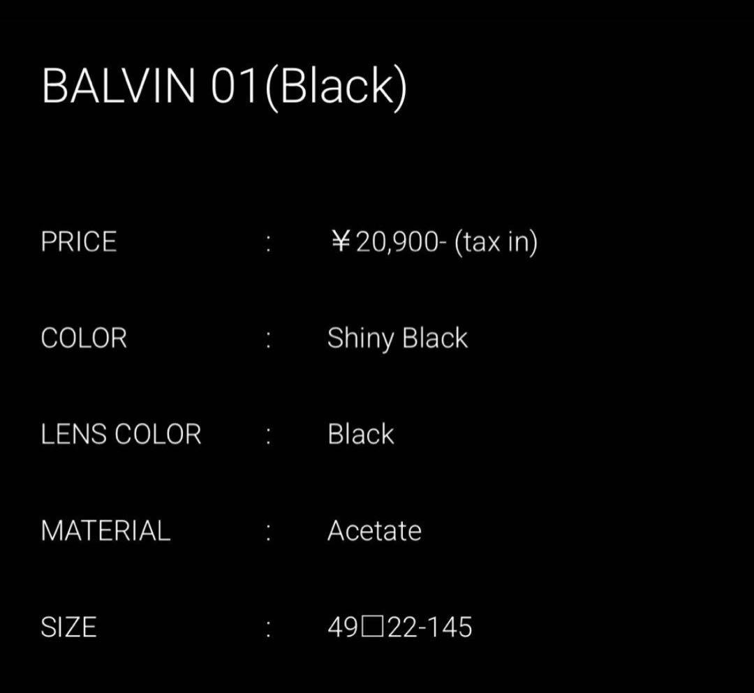 【美品】A.D.S.R. サングラス　カラーサングラス　BALVIN 01