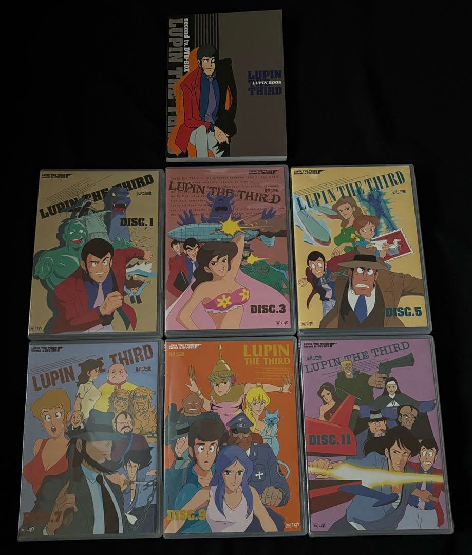 【美品】LUPIN THE THIRD second tv.DVD