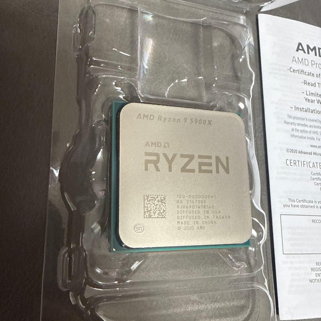 美品 AMD RYZEN9 5900X