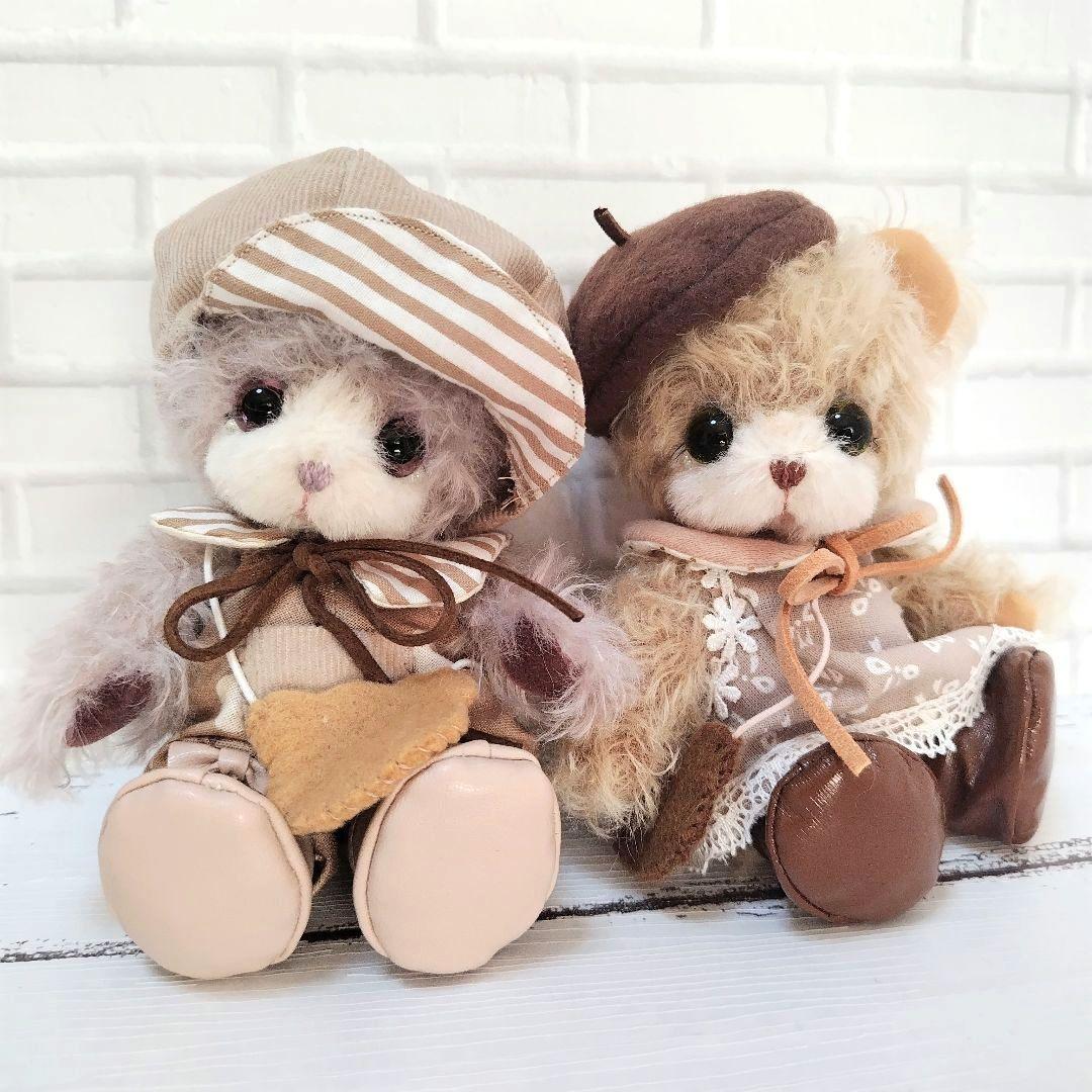 ハンドメイド ぬいぐるみ♪ 泣き虫 テディベア