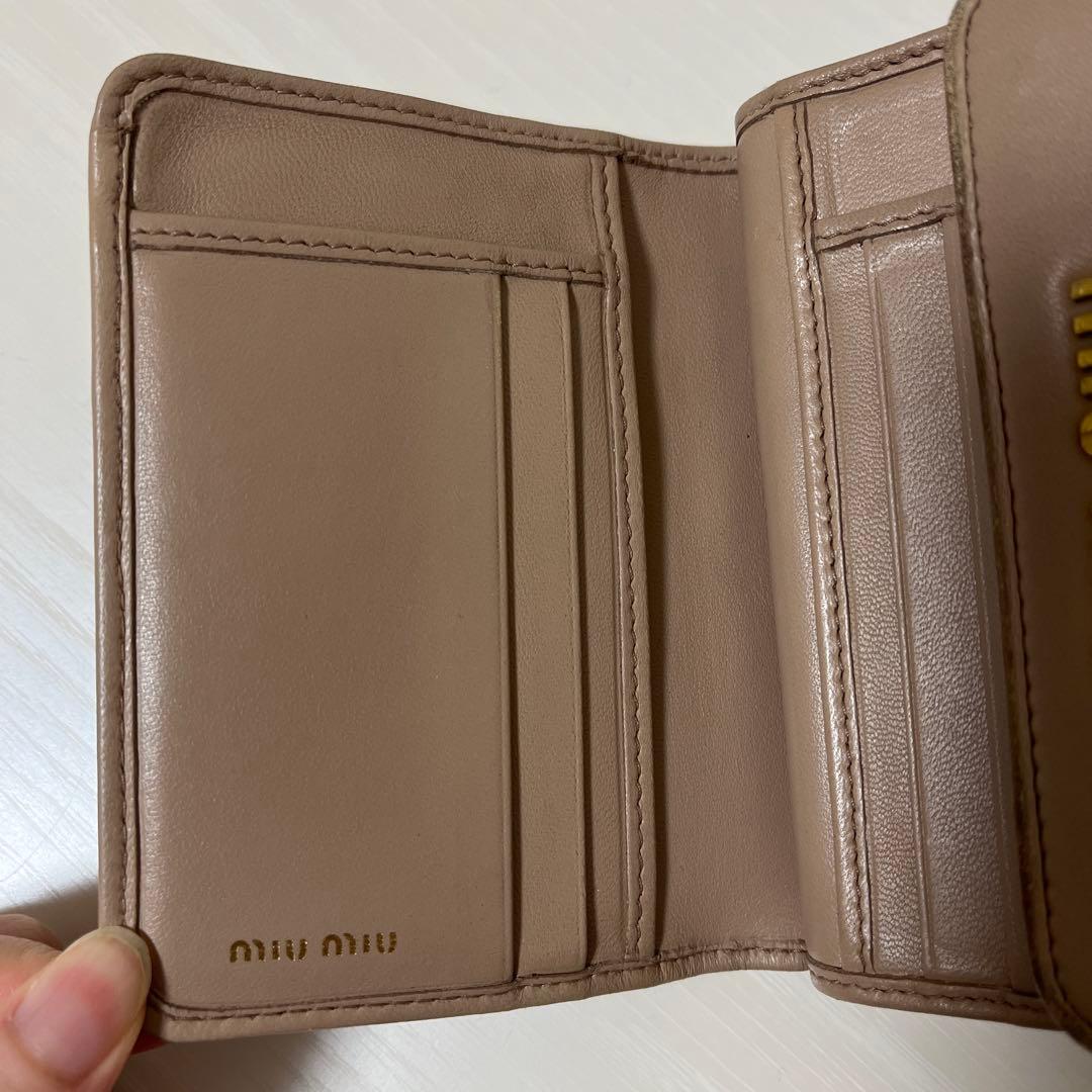 け*さ様 miumiu 【正規品】 マテラッセ　財布