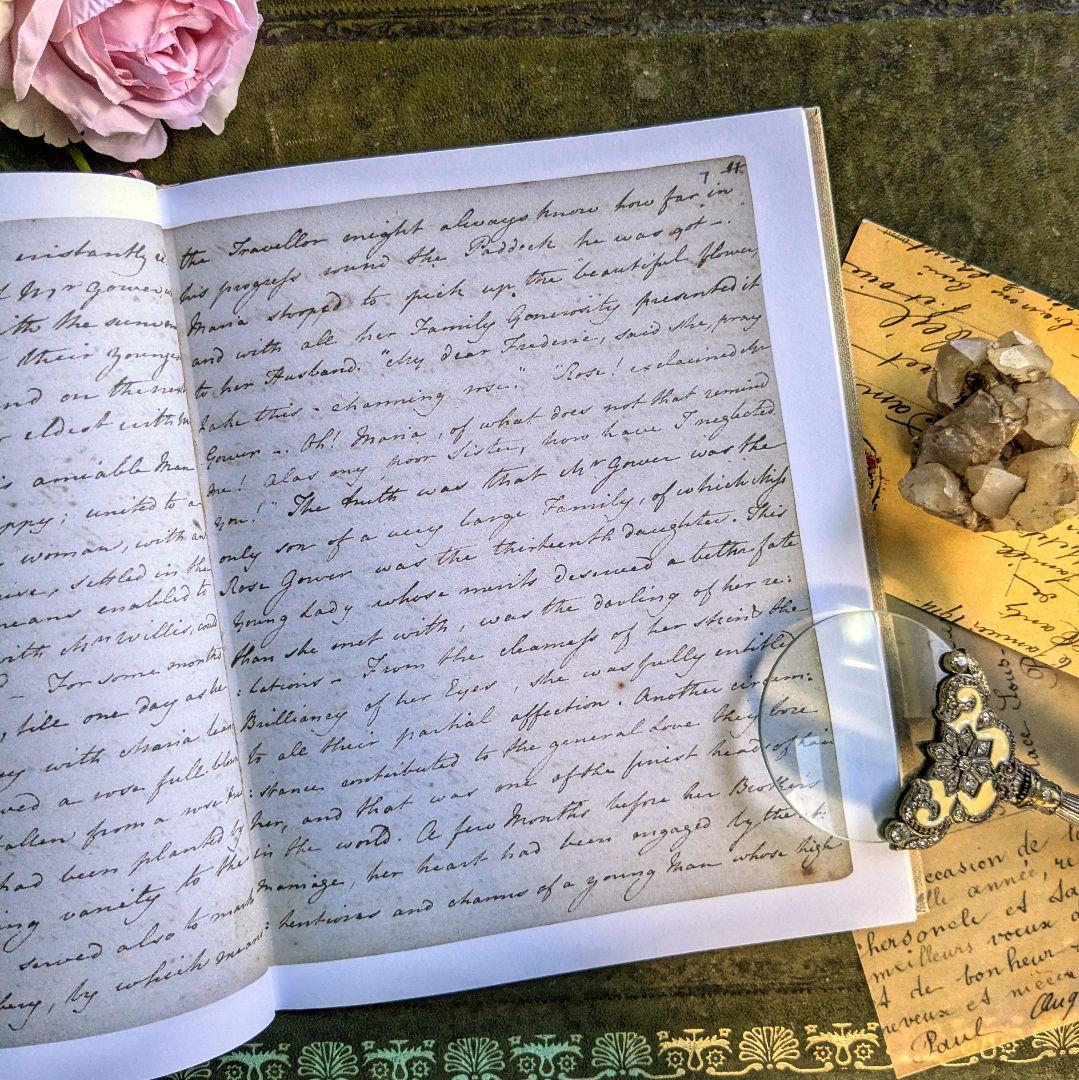 インクの香りまで蘇る！ジェイン・オースティン自筆原稿に触れる至高の一冊　古書洋書