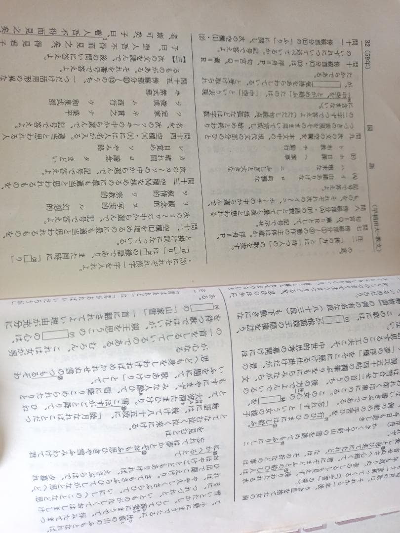 早稲田大学 教育学部 93