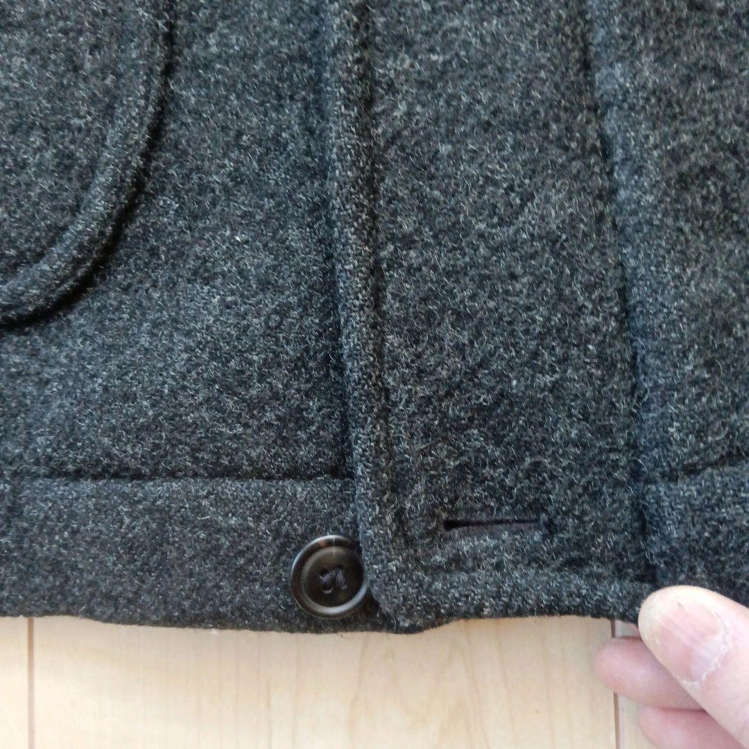 【USA古着】l.l.bean wool hoodie-zip coat 美品